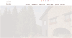 Desktop Screenshot of hoteletdelbac.com